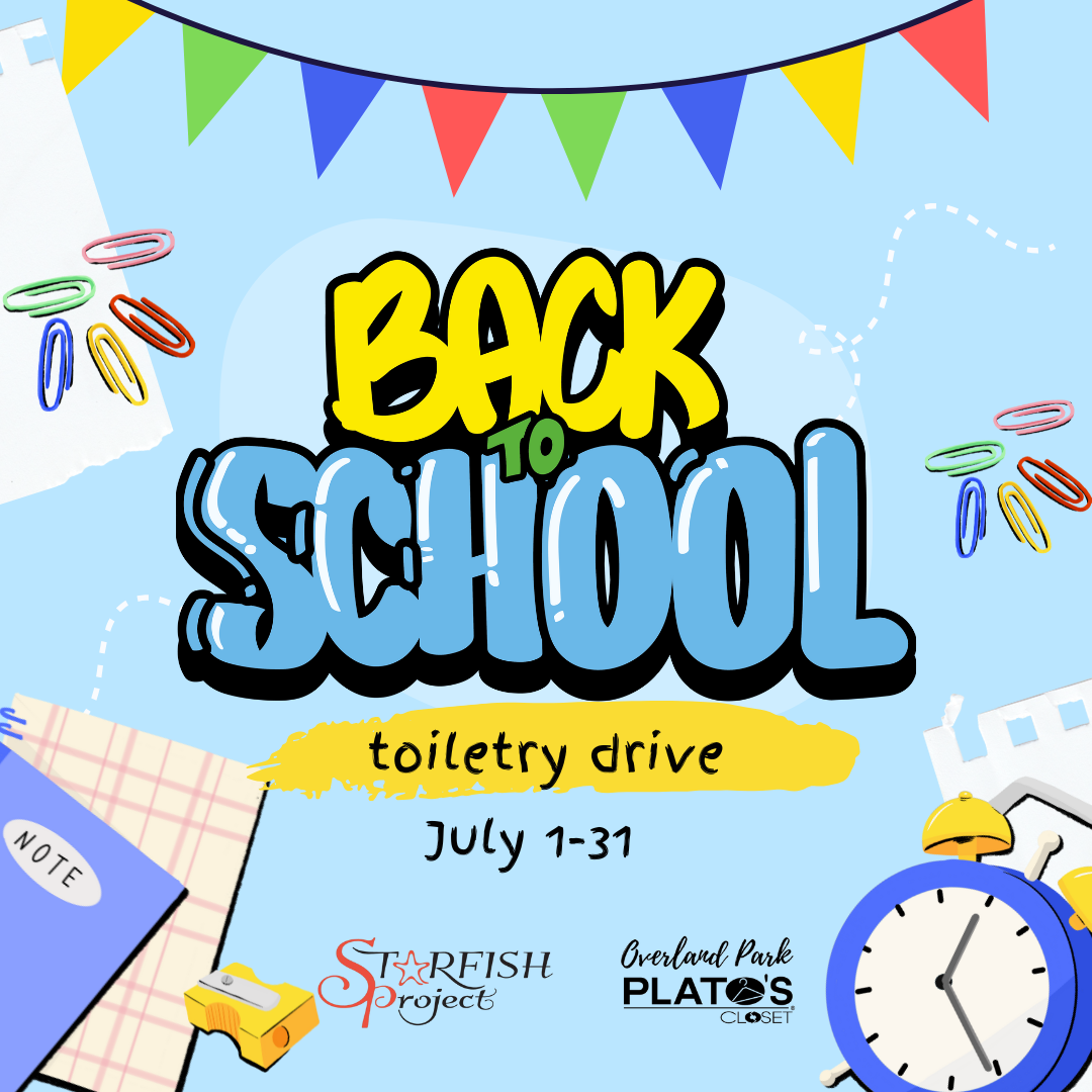 Colorful image that says back to school